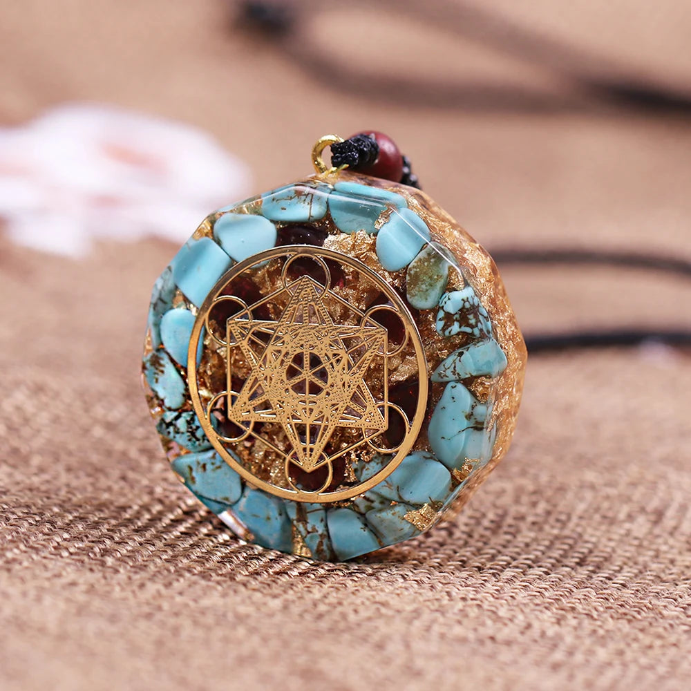 EMF Orgonite Energy Pendant