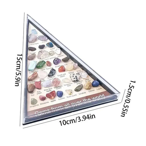 Natural Gemstone Pyramid