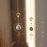 Crystal Sun Catcher Wind Chimes