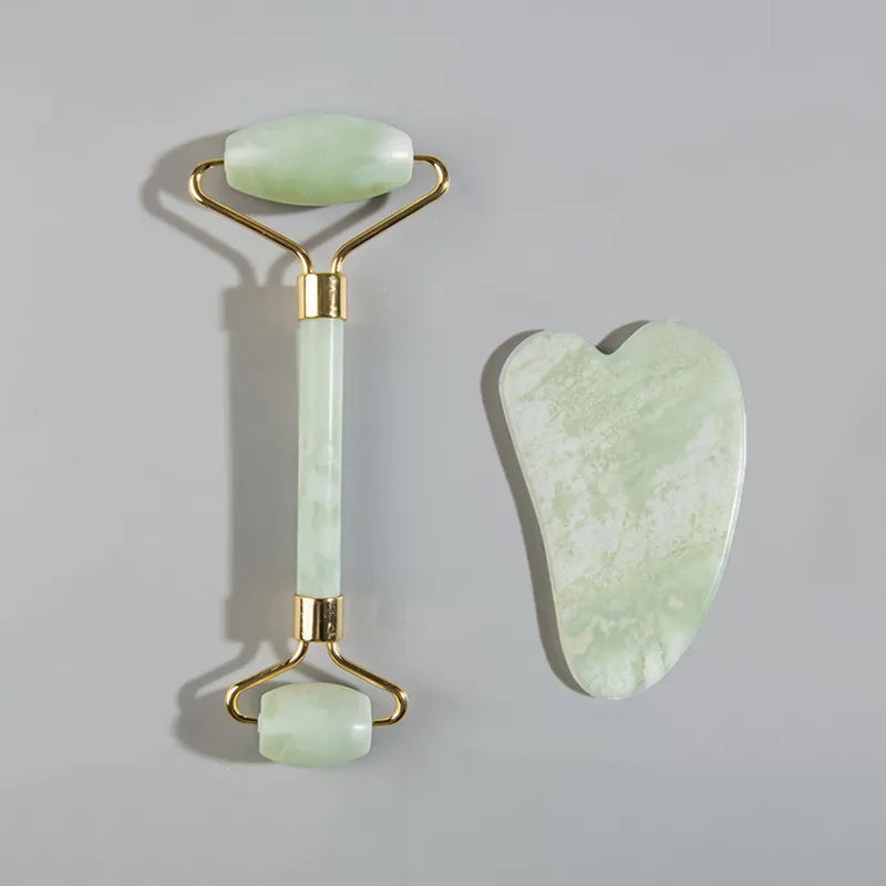 Natural Jade Gua Sha Set