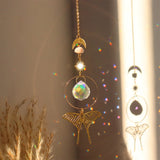 Crystal Sun Catcher Wind Chimes