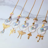 Crystal Sun Catcher Wind Chimes