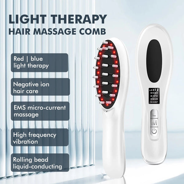 Red Light Therapy Brush