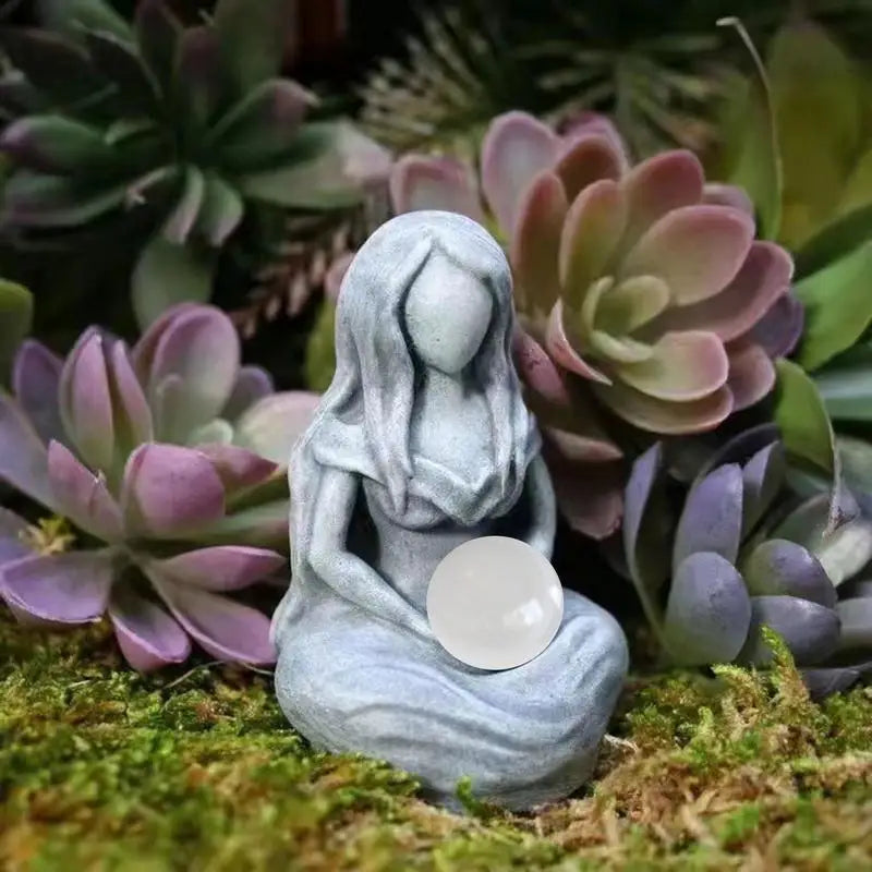 Mini Gaia Resin Statue