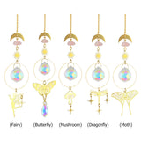 Crystal Sun Catcher Wind Chimes