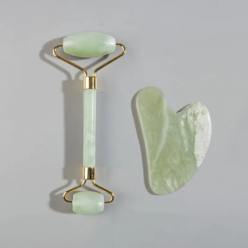 Natural Jade Gua Sha Set