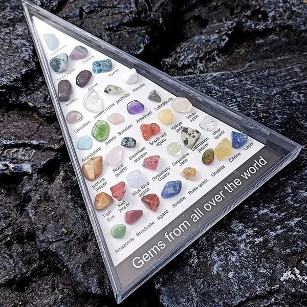 Natural Gemstone Pyramid