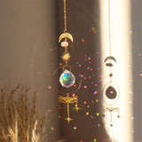 Crystal Sun Catcher Wind Chimes